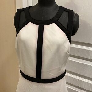 ENTIRE CLOSET NOW $10 PER ITEM! Guess Little White (and Black) Dress, Size 10